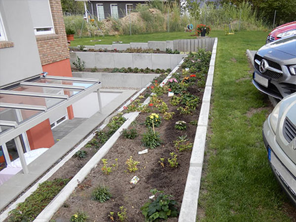 Schutz vor Regenwasser durch Versickerung